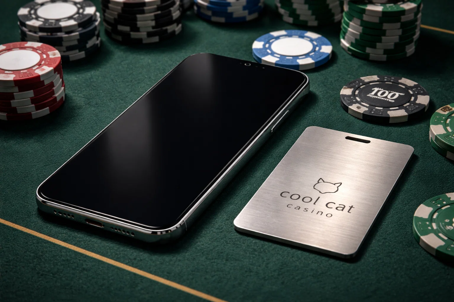 CoolCat Casino art-deco lobby entrance